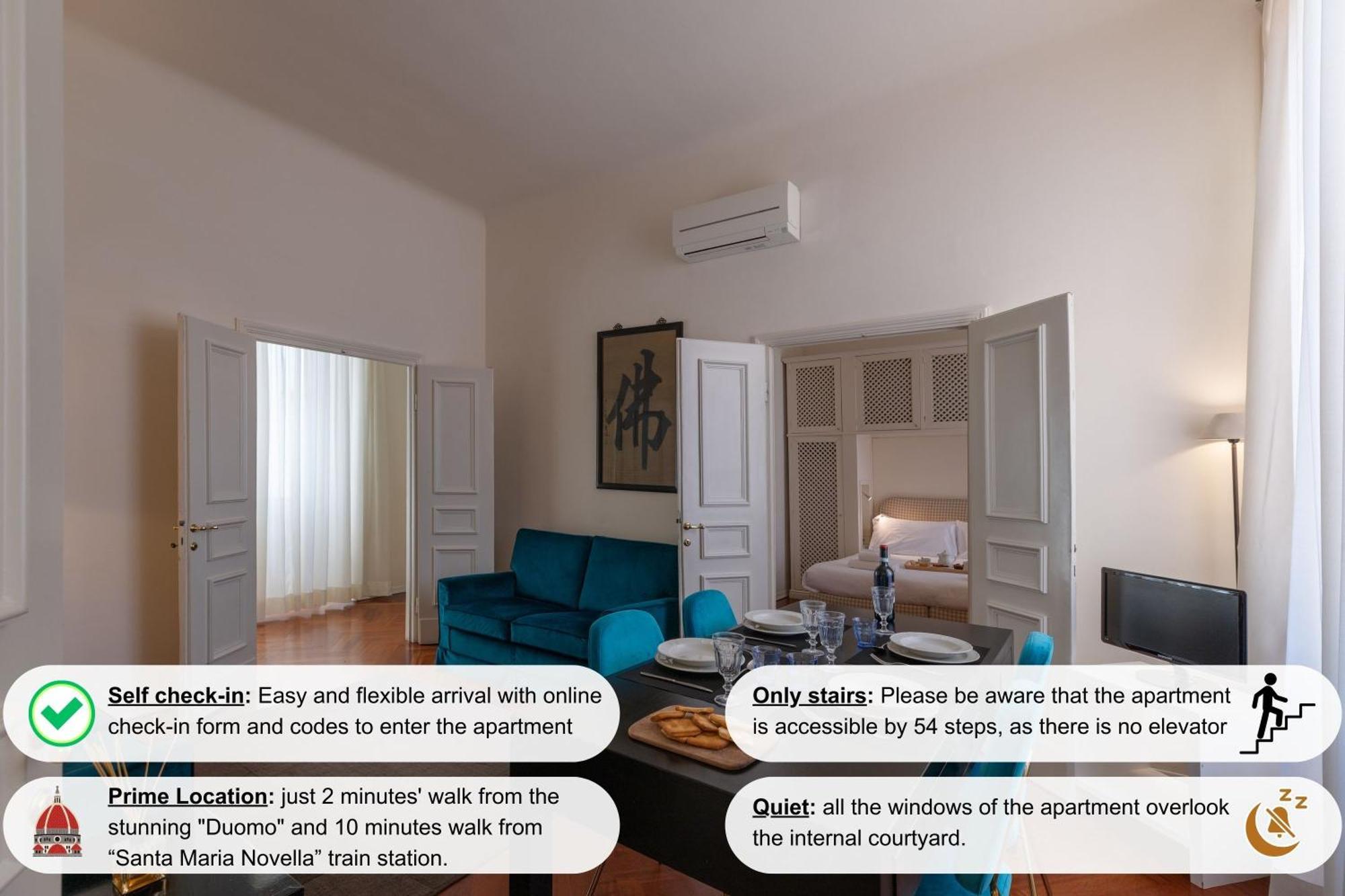 Seta Spacious Apartment Next To The Duomo Firenze Bagian luar foto